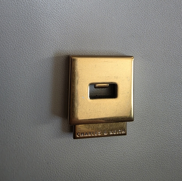 KEITH &CHARLES NUDE structured Mini Satchel Crossbody Bag Alaia Quiet Luxury Y2K - Picture 8 of 16